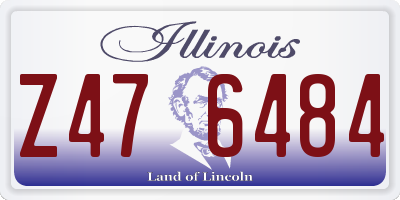 IL license plate Z476484