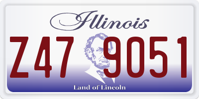 IL license plate Z479051