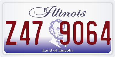 IL license plate Z479064
