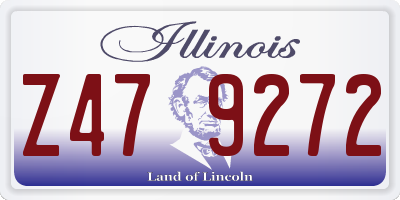 IL license plate Z479272