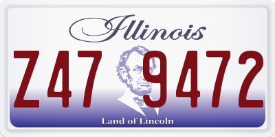 IL license plate Z479472
