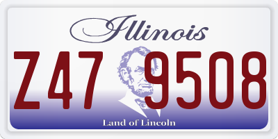 IL license plate Z479508