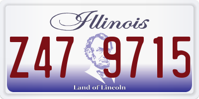 IL license plate Z479715