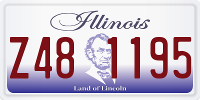 IL license plate Z481195