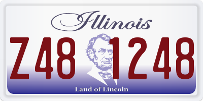 IL license plate Z481248