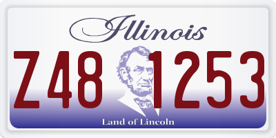 IL license plate Z481253