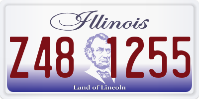 IL license plate Z481255