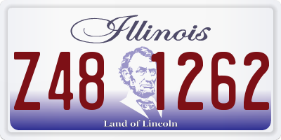 IL license plate Z481262
