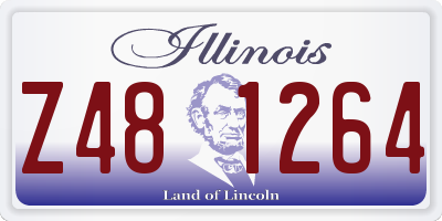 IL license plate Z481264