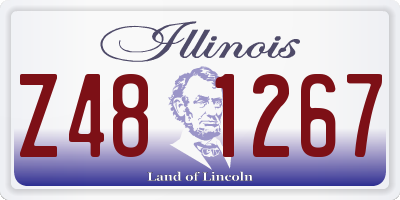 IL license plate Z481267