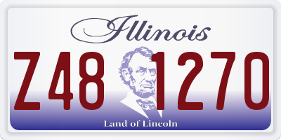IL license plate Z481270