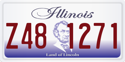 IL license plate Z481271