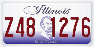 IL license plate Z481276