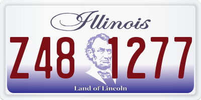 IL license plate Z481277