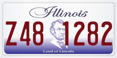 IL license plate Z481282