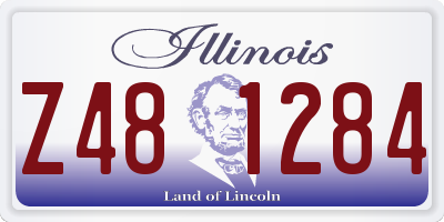 IL license plate Z481284