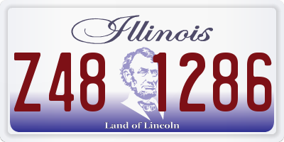 IL license plate Z481286