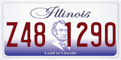 IL license plate Z481290