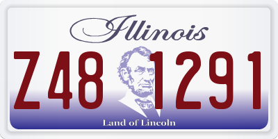 IL license plate Z481291