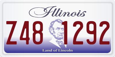 IL license plate Z481292