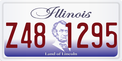 IL license plate Z481295
