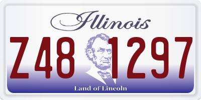 IL license plate Z481297