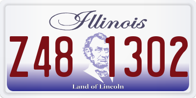 IL license plate Z481302