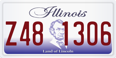 IL license plate Z481306