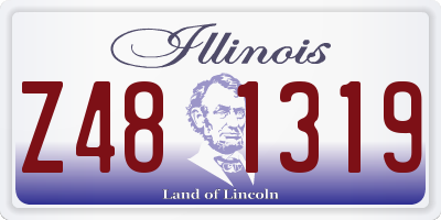 IL license plate Z481319