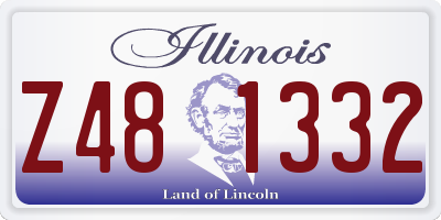 IL license plate Z481332
