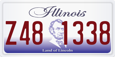 IL license plate Z481338