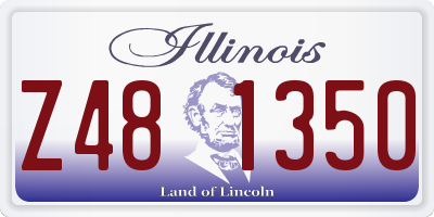 IL license plate Z481350