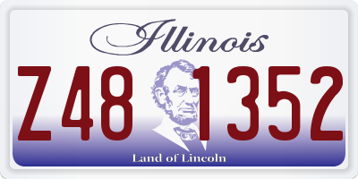 IL license plate Z481352