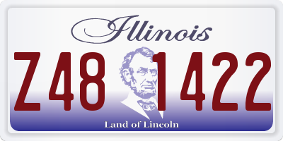 IL license plate Z481422