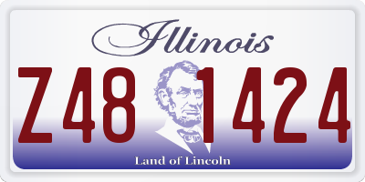 IL license plate Z481424