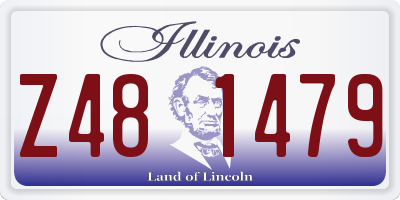 IL license plate Z481479