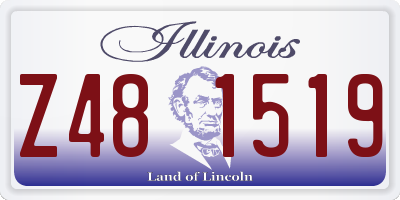 IL license plate Z481519