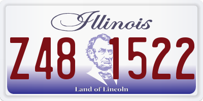 IL license plate Z481522