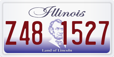 IL license plate Z481527
