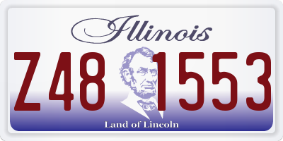 IL license plate Z481553