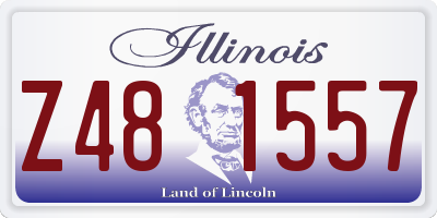 IL license plate Z481557