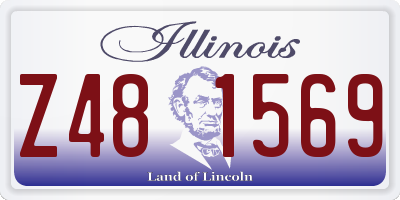 IL license plate Z481569