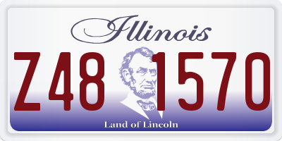 IL license plate Z481570