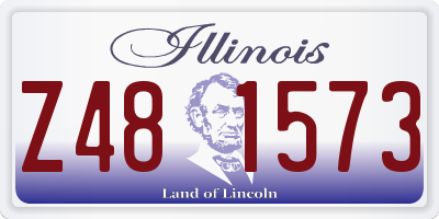 IL license plate Z481573