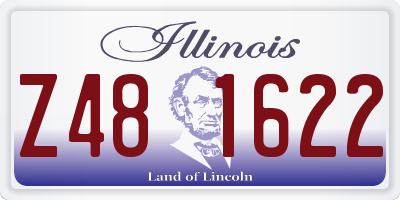 IL license plate Z481622