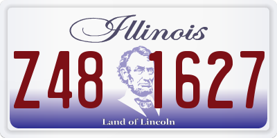 IL license plate Z481627