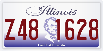 IL license plate Z481628