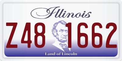 IL license plate Z481662