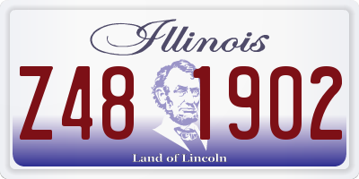 IL license plate Z481902