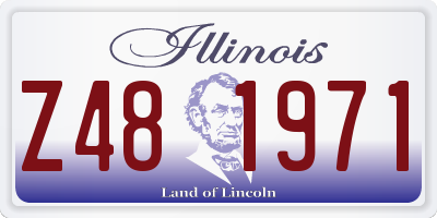 IL license plate Z481971